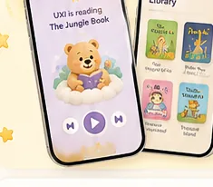 Two UXREAD app screens