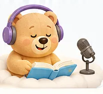 UXI listening and reading beside a microphone